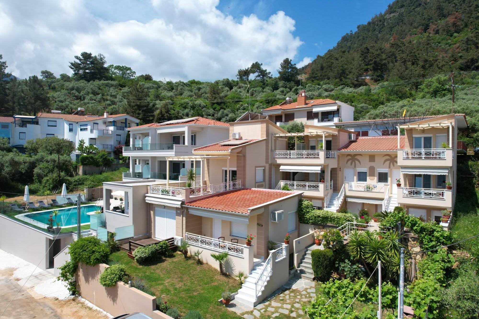 Villa Finikas Thassos Golden Beach Chrisi Ammoudia Esterno foto