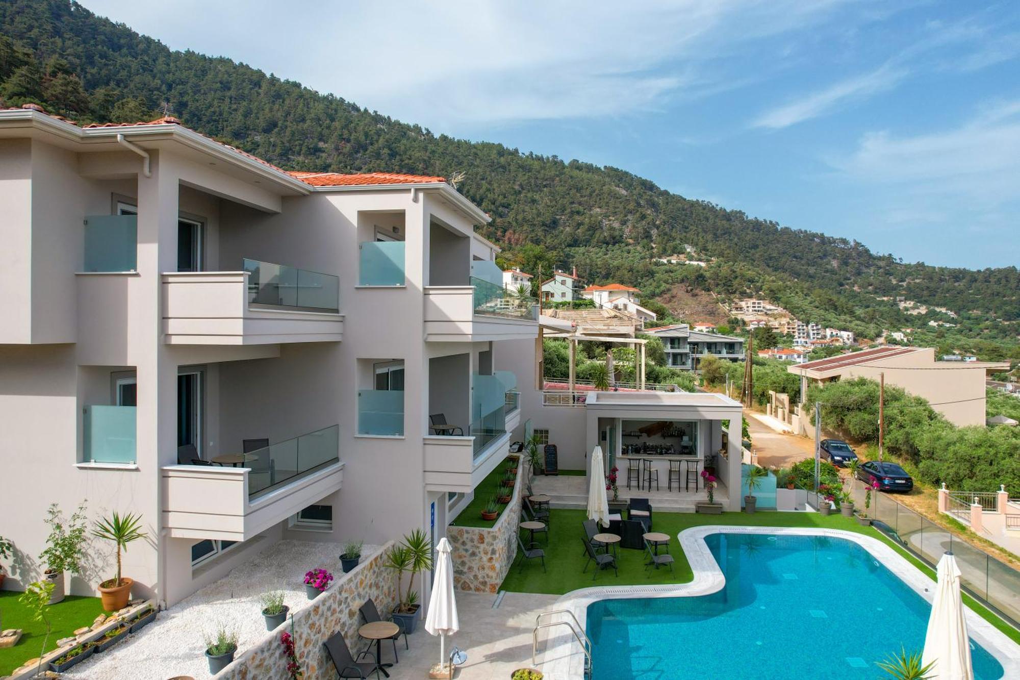 Villa Finikas Thassos Golden Beach Chrisi Ammoudia Esterno foto