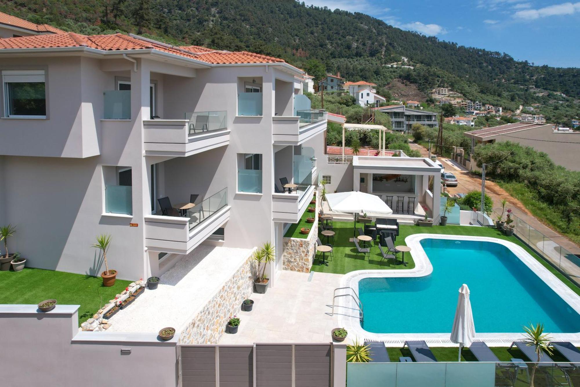 Villa Finikas Thassos Golden Beach Chrisi Ammoudia Esterno foto