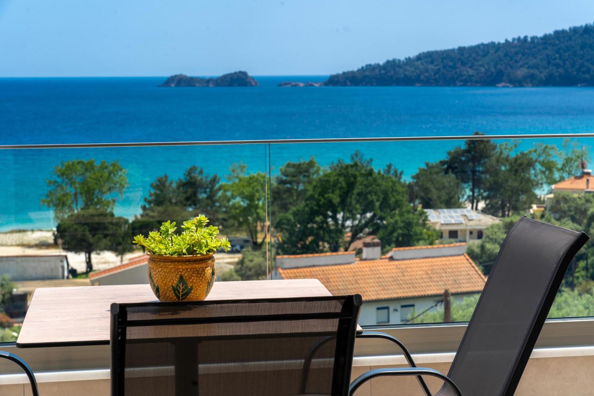 Villa Finikas Thassos Golden Beach Chrisi Ammoudia Esterno foto