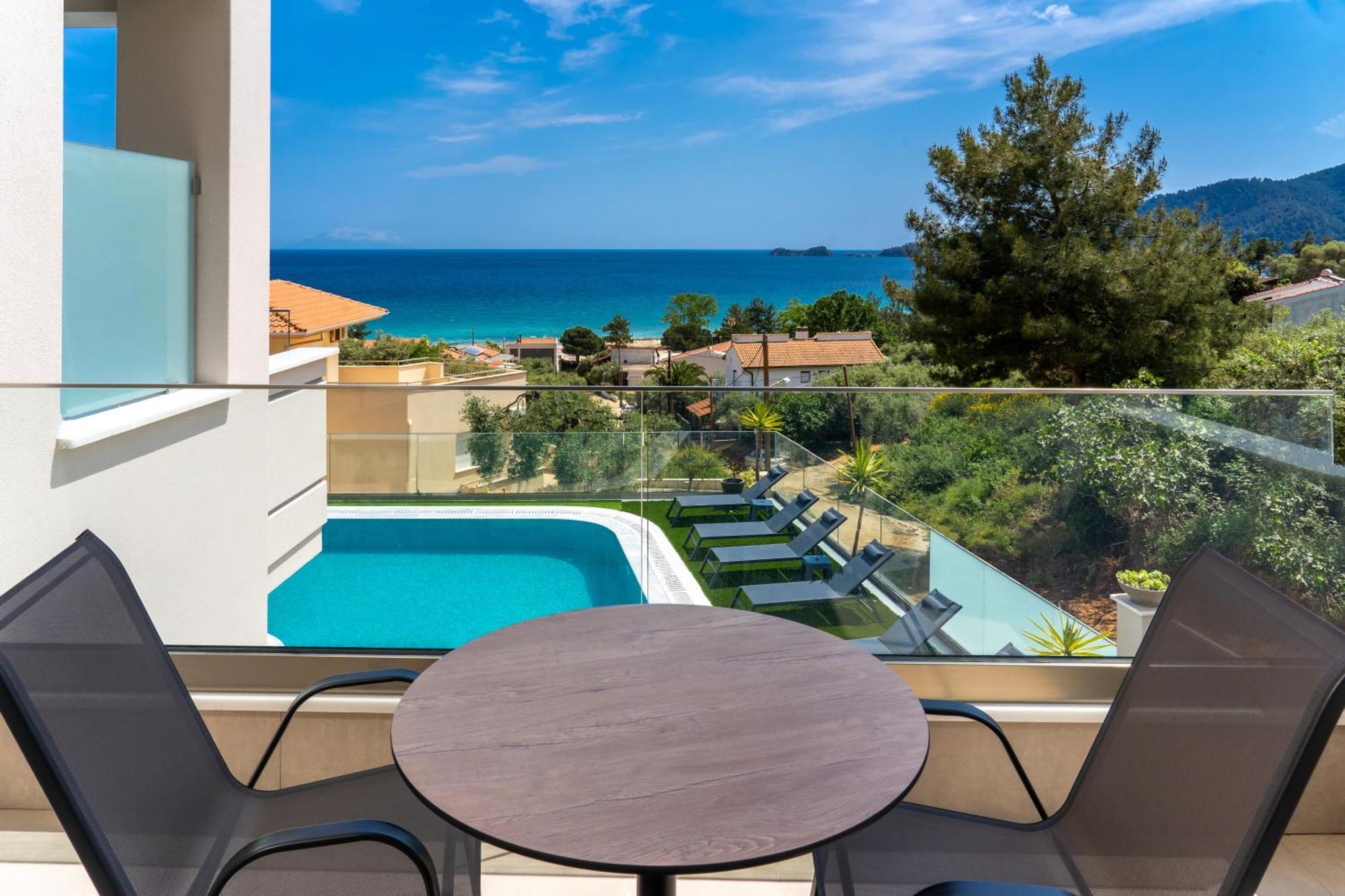 Villa Finikas Thassos Golden Beach Chrisi Ammoudia Esterno foto