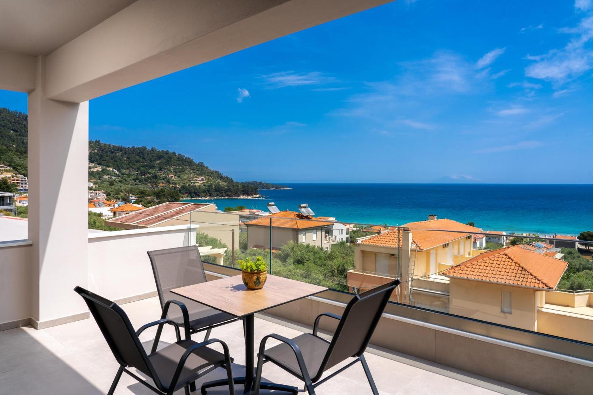 Villa Finikas Thassos Golden Beach Chrisi Ammoudia Esterno foto