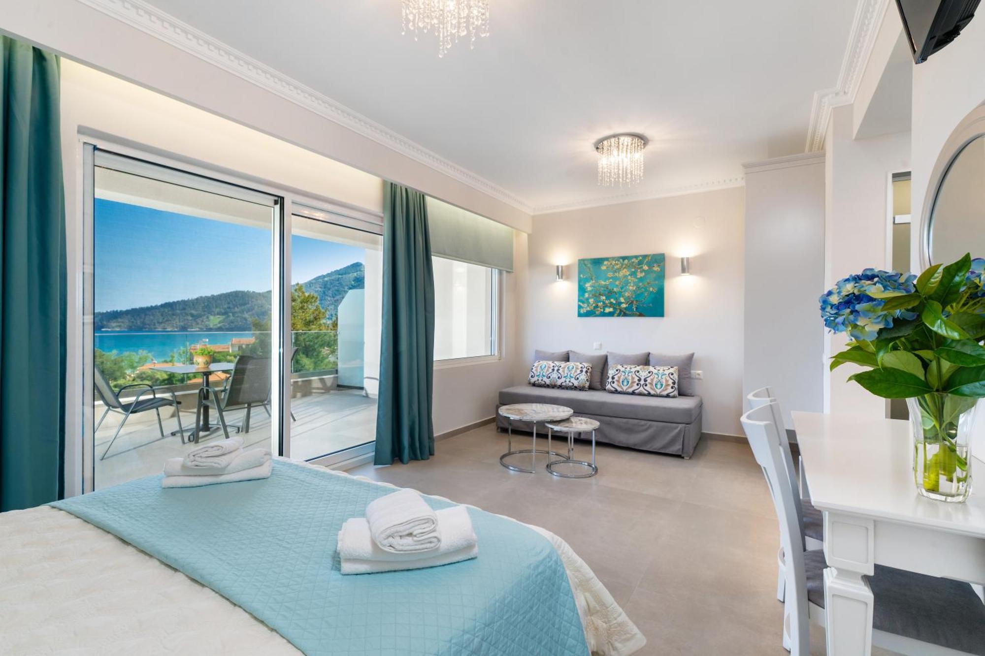 Villa Finikas Thassos Golden Beach Chrisi Ammoudia Esterno foto