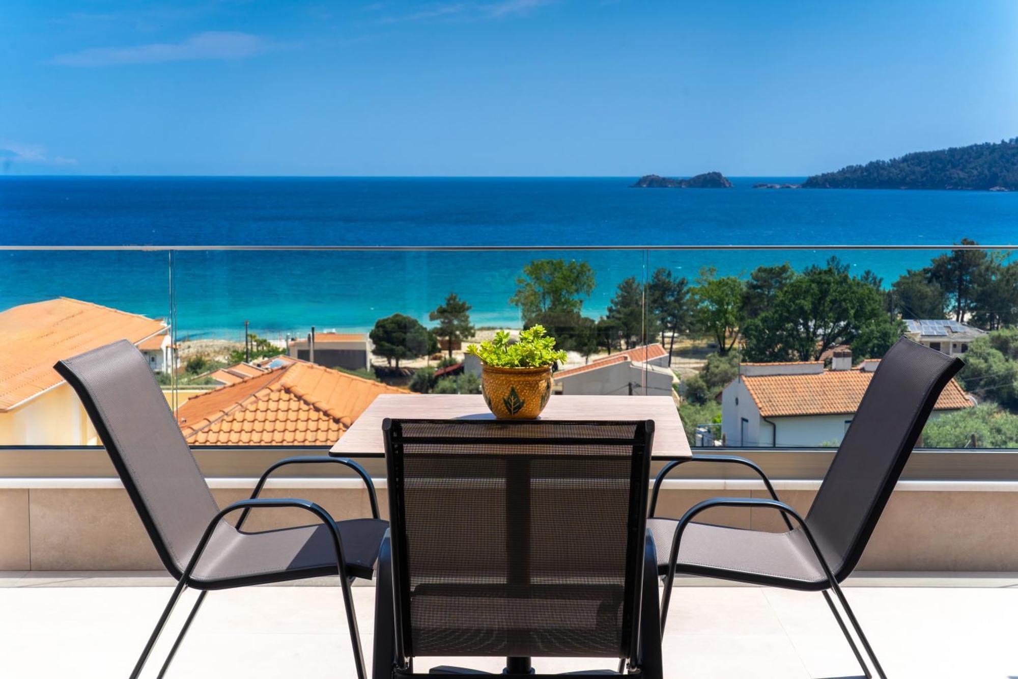Villa Finikas Thassos Golden Beach Chrisi Ammoudia Esterno foto