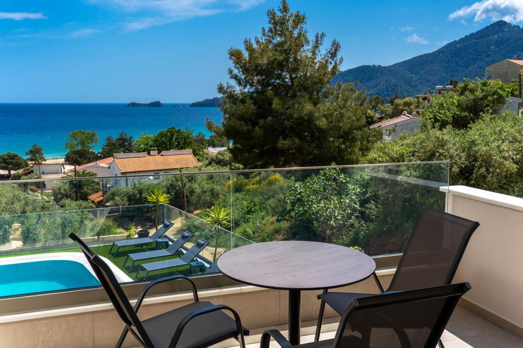 Villa Finikas Thassos Golden Beach Chrisi Ammoudia Esterno foto