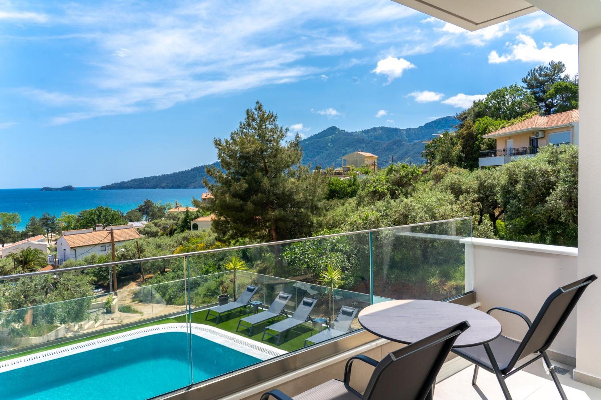 Villa Finikas Thassos Golden Beach Chrisi Ammoudia Esterno foto
